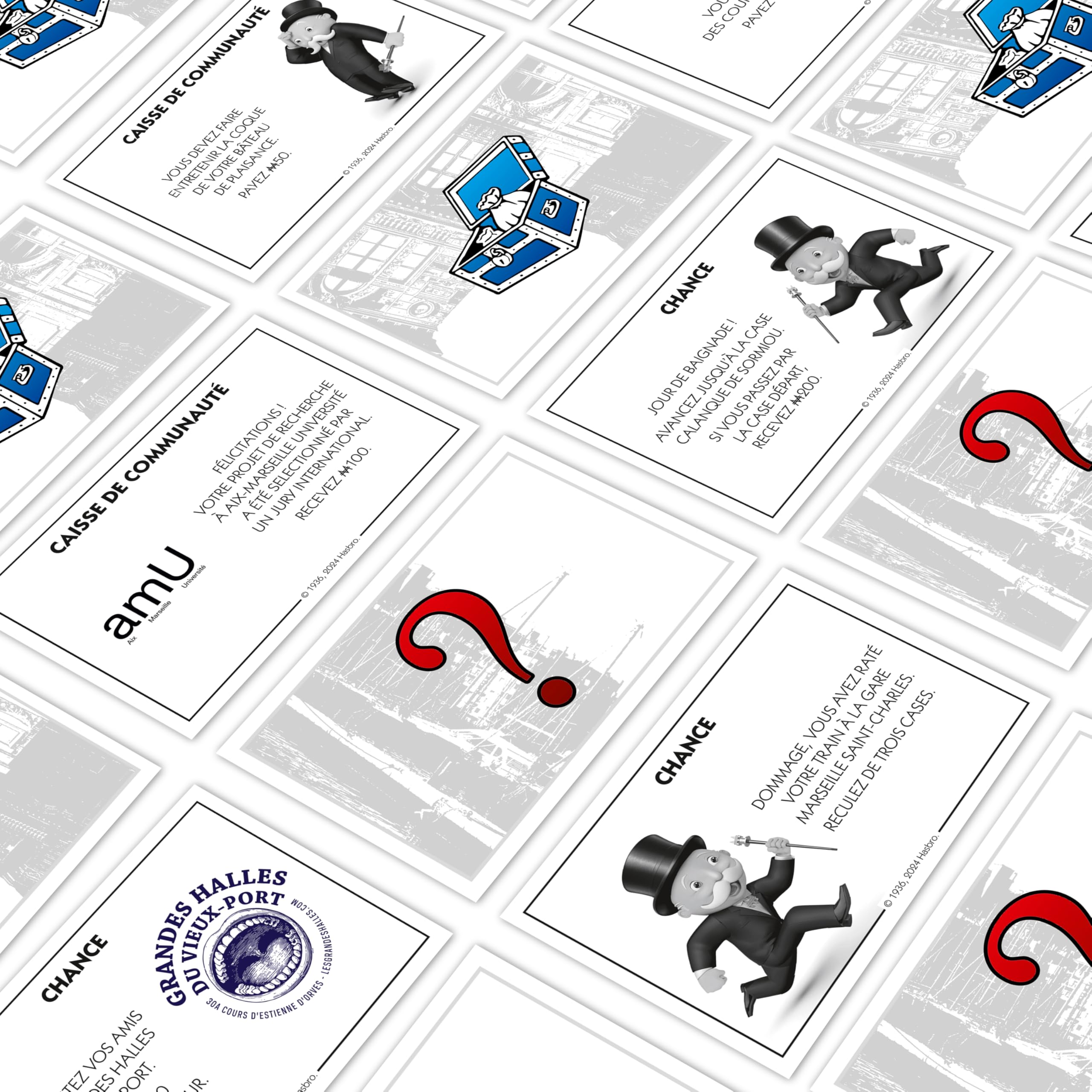 Winning Moves Monopoly Marseille auf Französisch – Brettspiel 8+ – Gesellschaftsspiel für 2 bis 6 Spieler – Gesellschaftsspiele für Familie auf Französisch