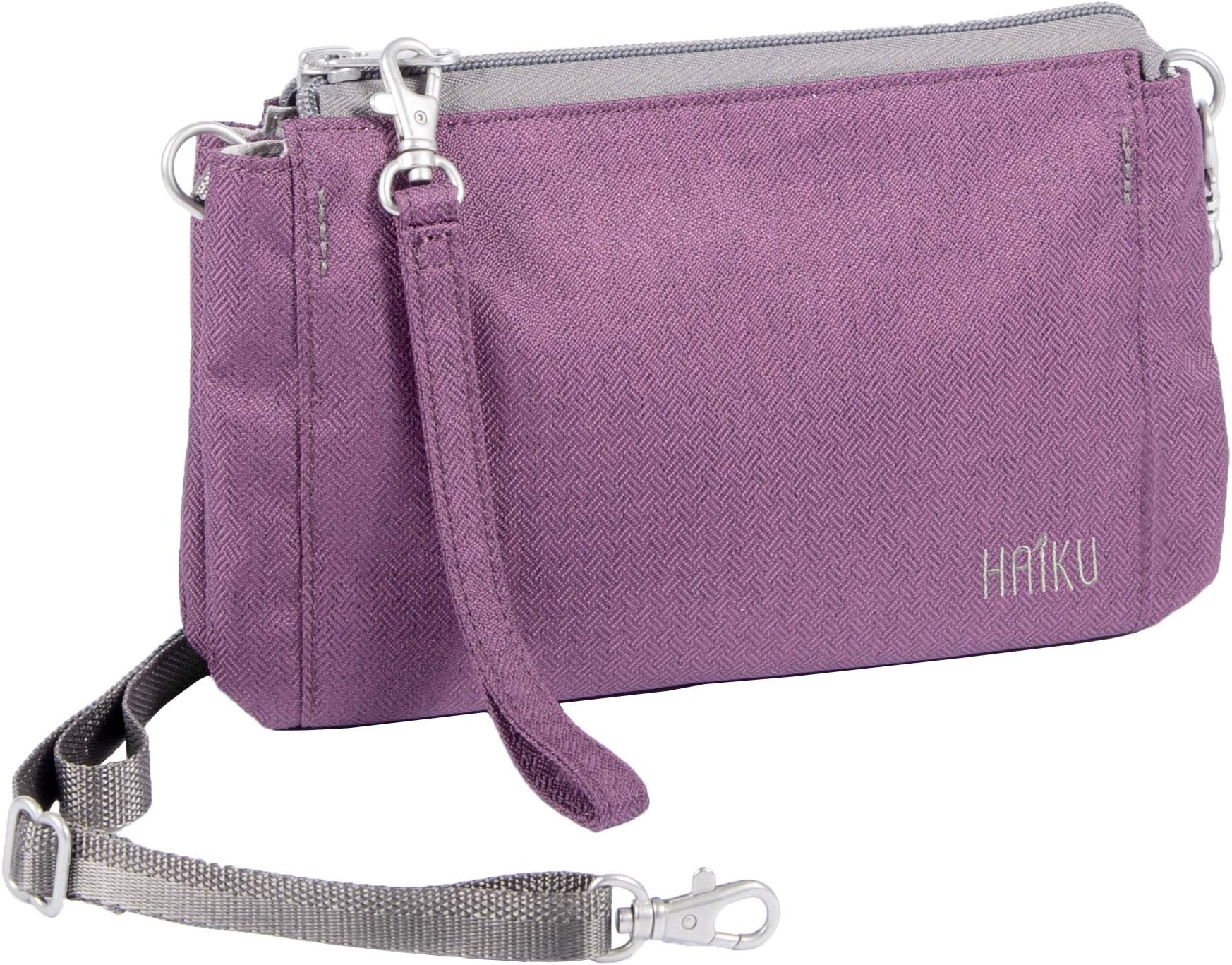Women's Stride Crossbody RFID Blocking Wristlet Wallet