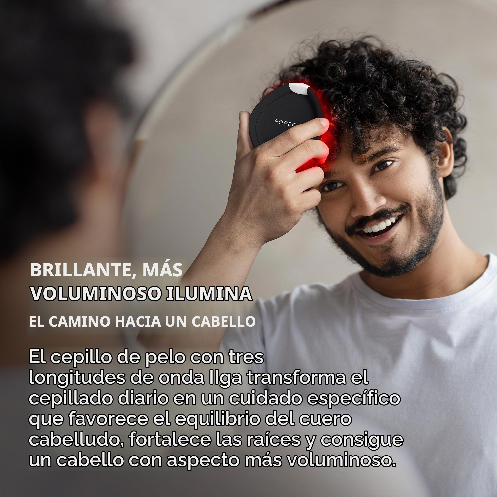 FOREO FLIP Play cepillo LED - crecimiento capilar - Midnight Magic!