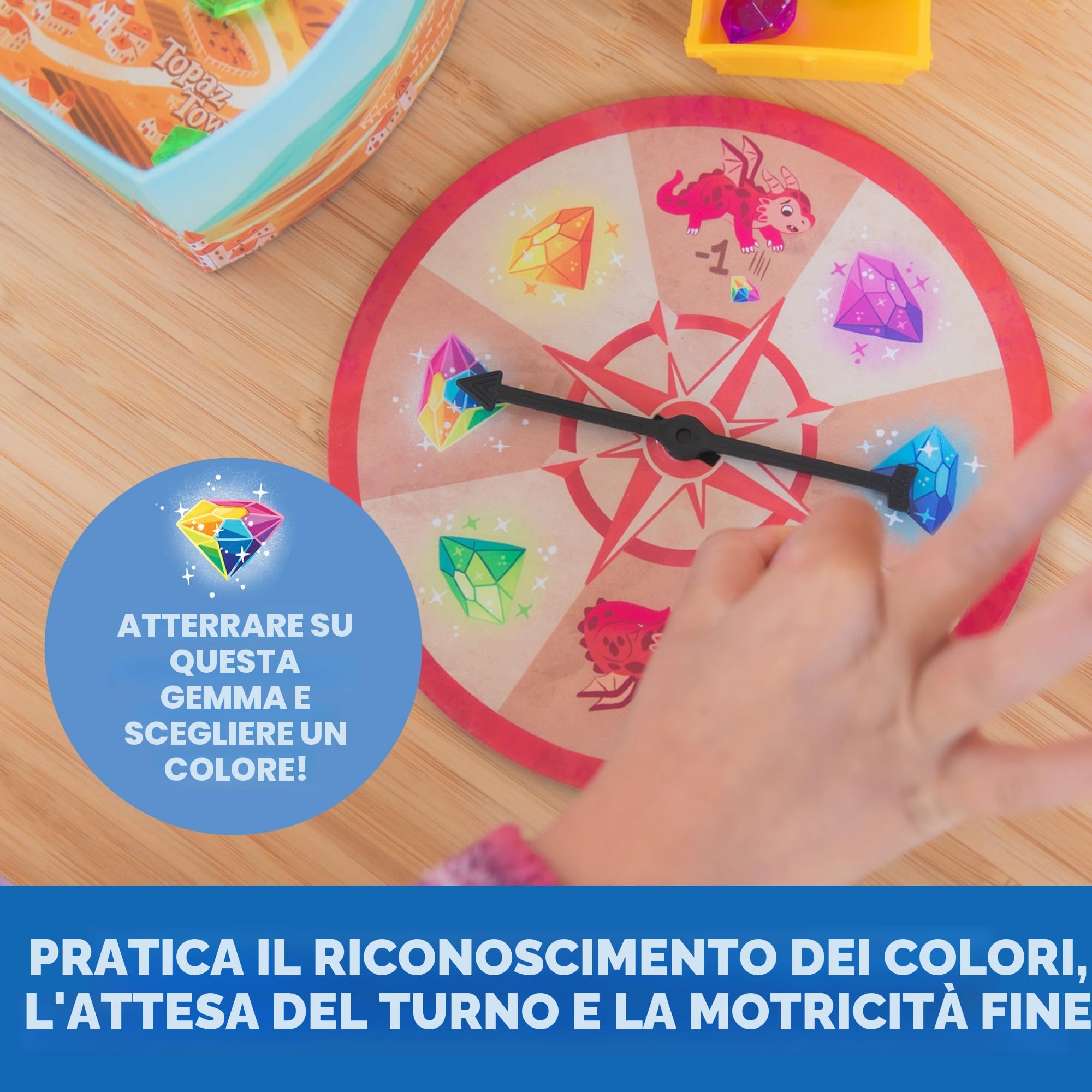 Learning Resources La ricerca del gioiello di Ruby Gioco di abilità per la ricerca, Giocattoli per bambini e bambine di 3 anni, Introduzione all'uso delle forbici, Giochi educativi