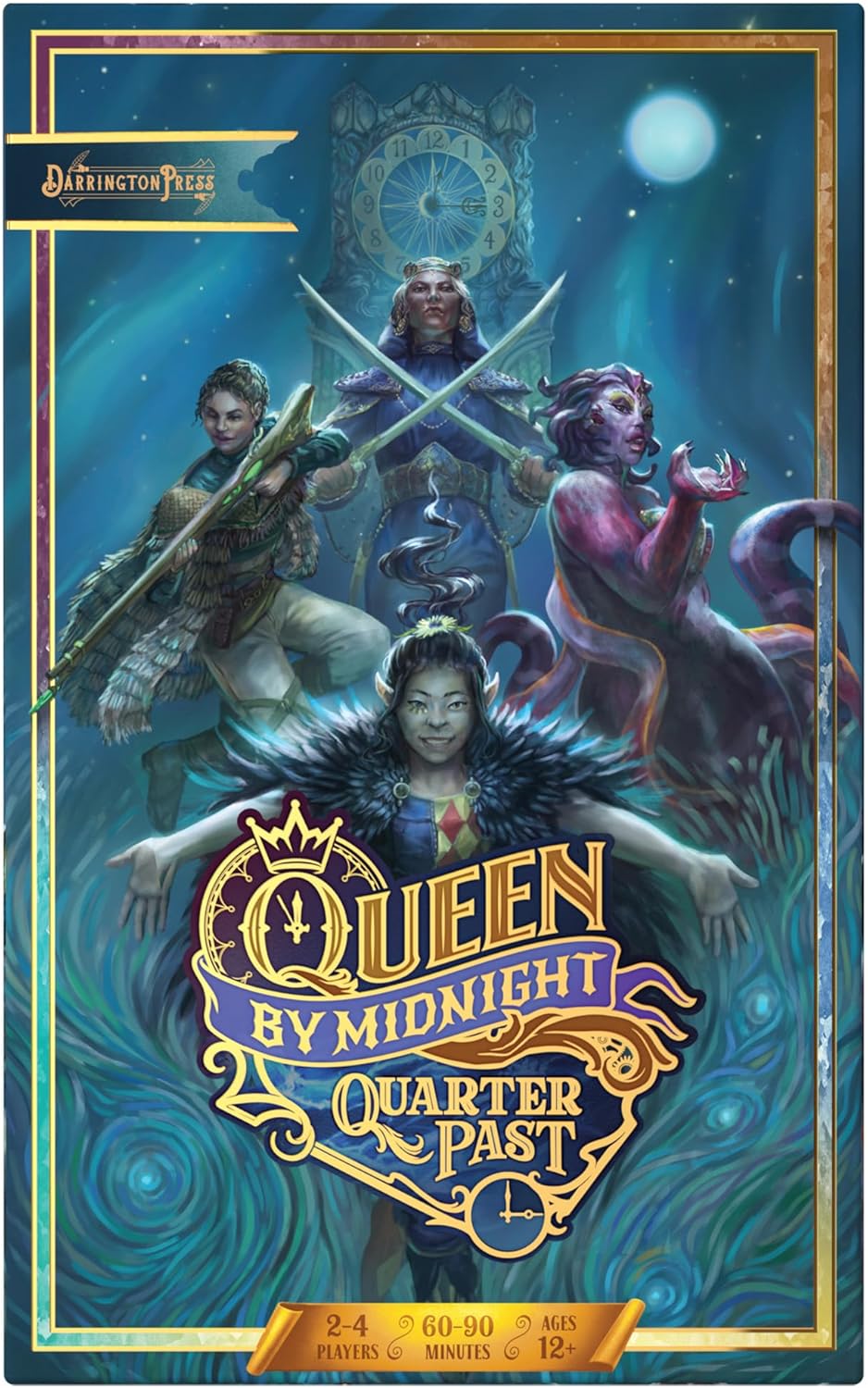 Critical Role: Queen by Midnight: Quarter Past - Standalone Expansion, Deck-Building Board Game, Princess Battle-Royal Fight, Ages 12+, 2-4 Players