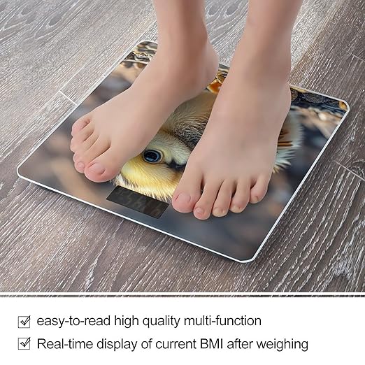 Báscula Digital de Baño Chicken Chick con Pantalla LED miniatura 5