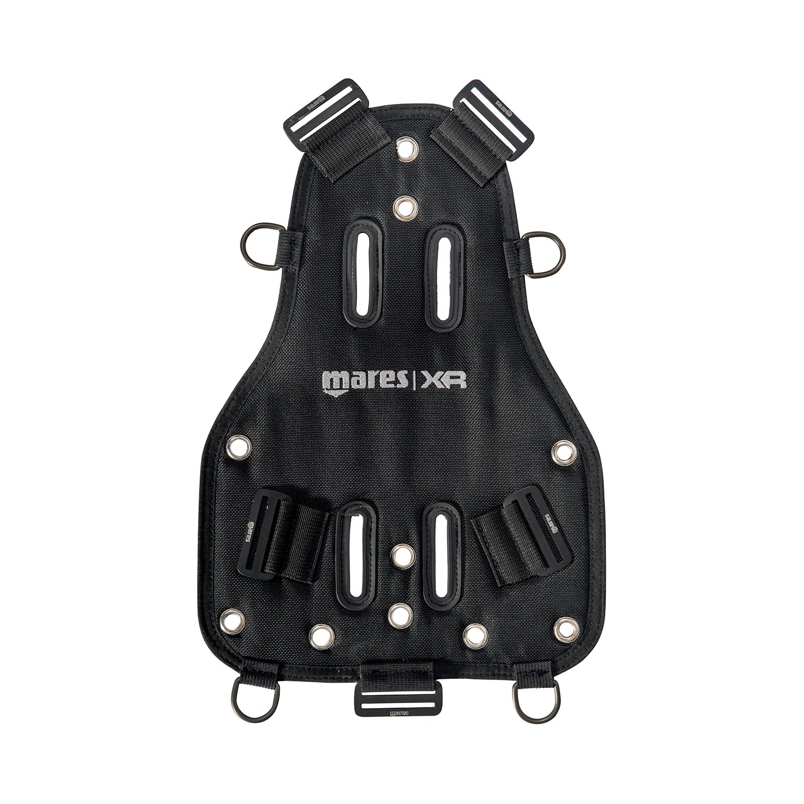 Mares XR - Placa Trasera Suave, Color Negro