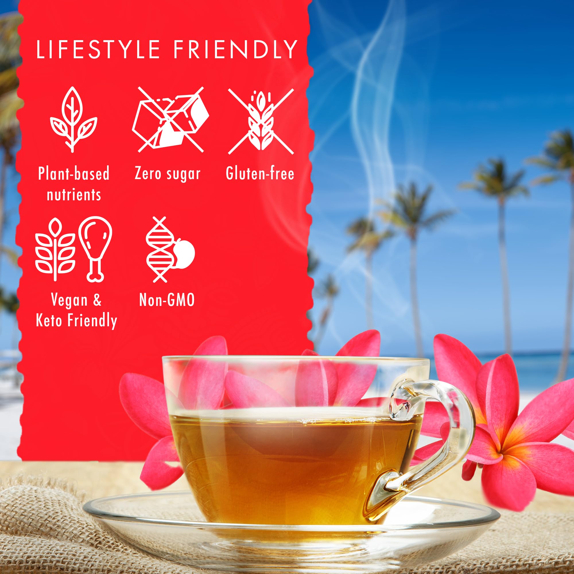 Amazon.com : Mana Hibiscus Herbal Black Tea - All Natural Wellness