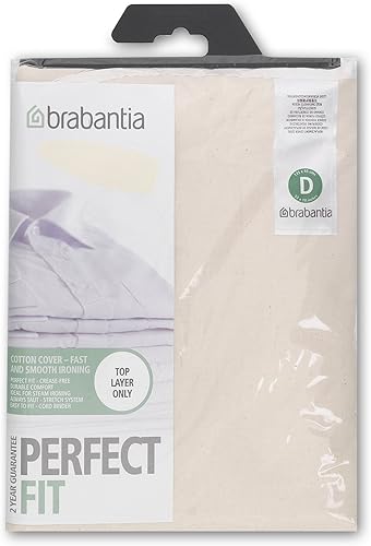 Miniatura 8 de Brabantia Tamaño B (19 x 15 pulgadas) Funda de repuesto para tabla de planchar con espuma gruesa y acolchado de fieltro (metalizado) de fácil