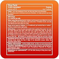 Vista 8 de Asepxia 2% Salicylic Acid Acne Spot Treatment Cream Drying Formula Targets Acne, Clears & Prevents Blemishes, Reduces Redness, Penetrates Pores
