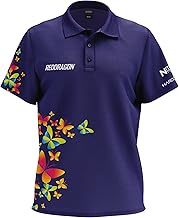 RED DRAGON Polo de fléchettes Butterfly Tour - Disponible en M, L, XL et 2XL