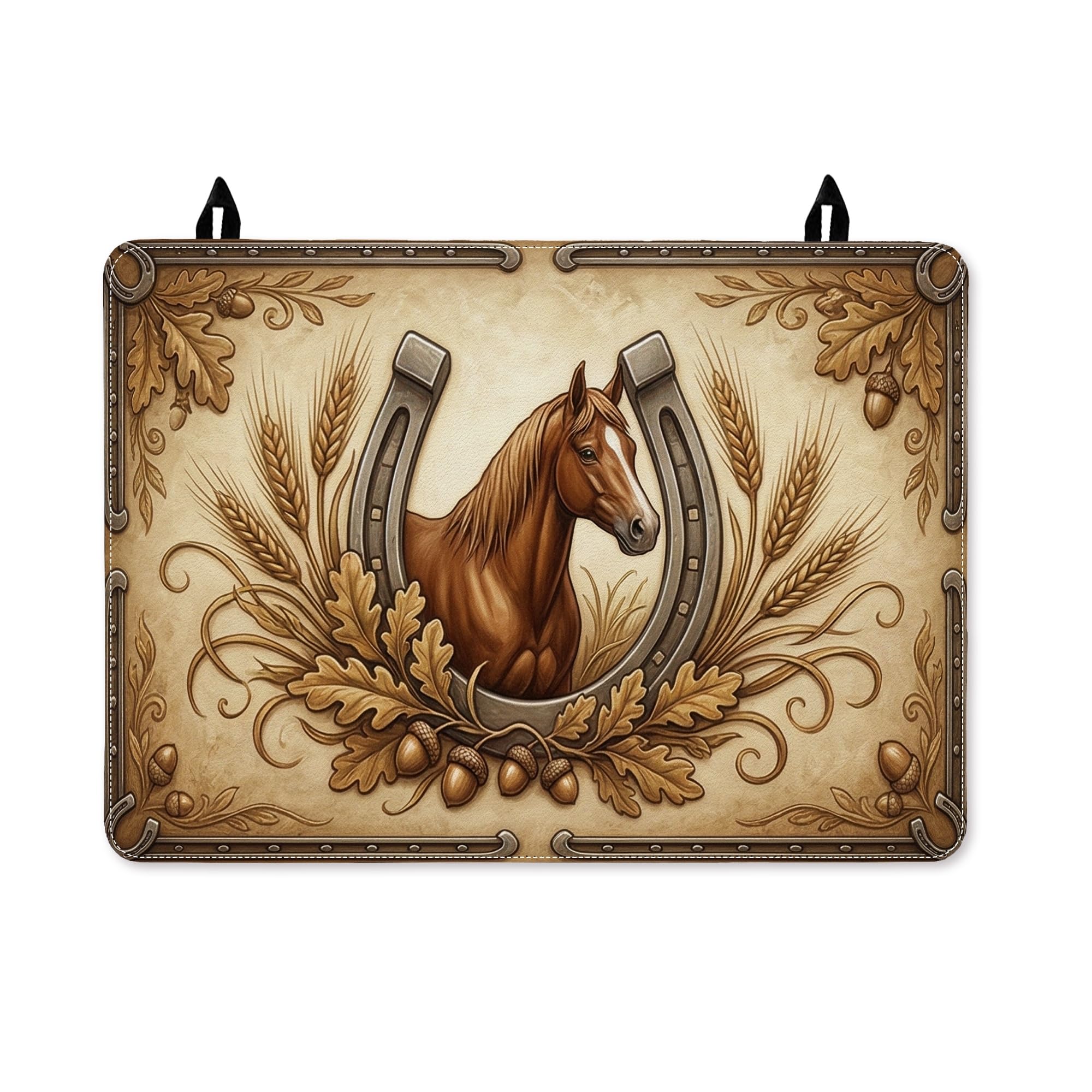 Housse de protection pour cuisinière électrique tapis de protection électrique dessus plat marron