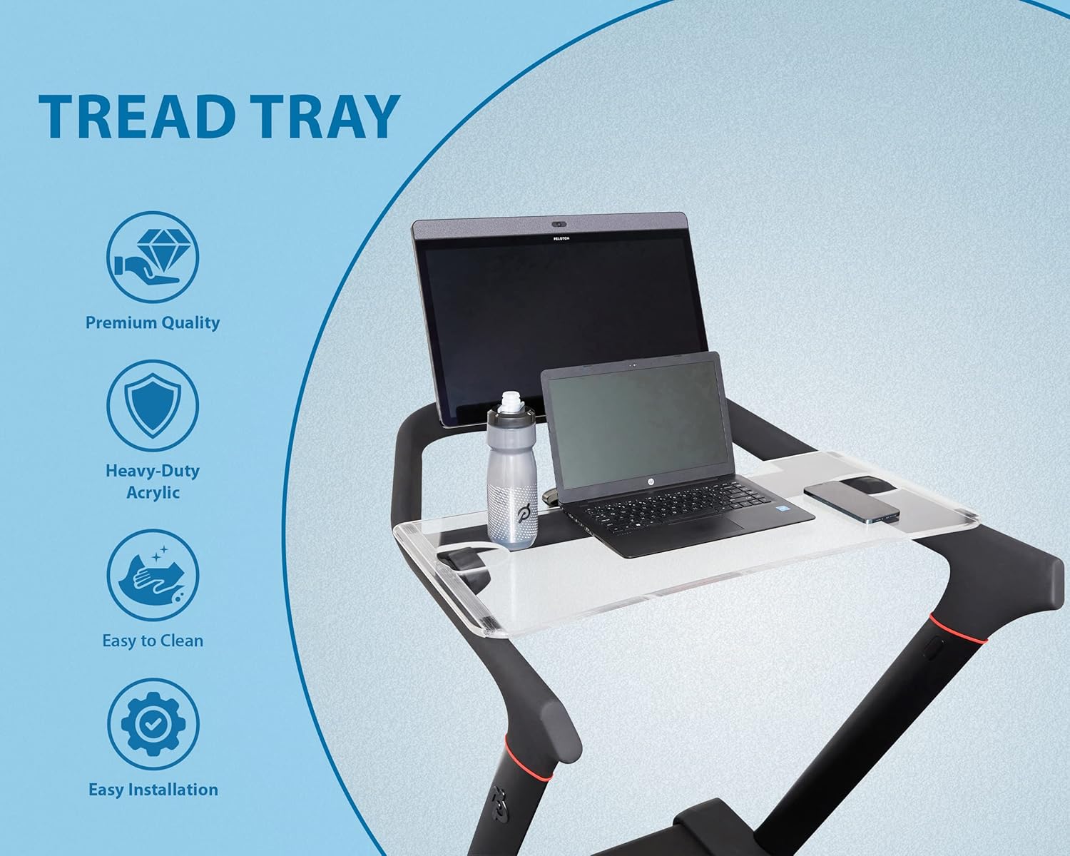 Treadmill Tray Compatible with The New Peloton Tread Liberia Ubuy