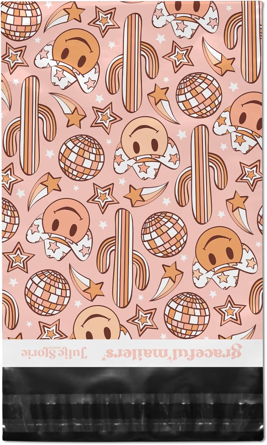 Poly Mailers 10x13 100 Pack, Waterproof & Tear Resistant Mailing Envelopes for Small Business Supplies, Cute Shipping Bags for Clothes & Small Business, Southern Belle
