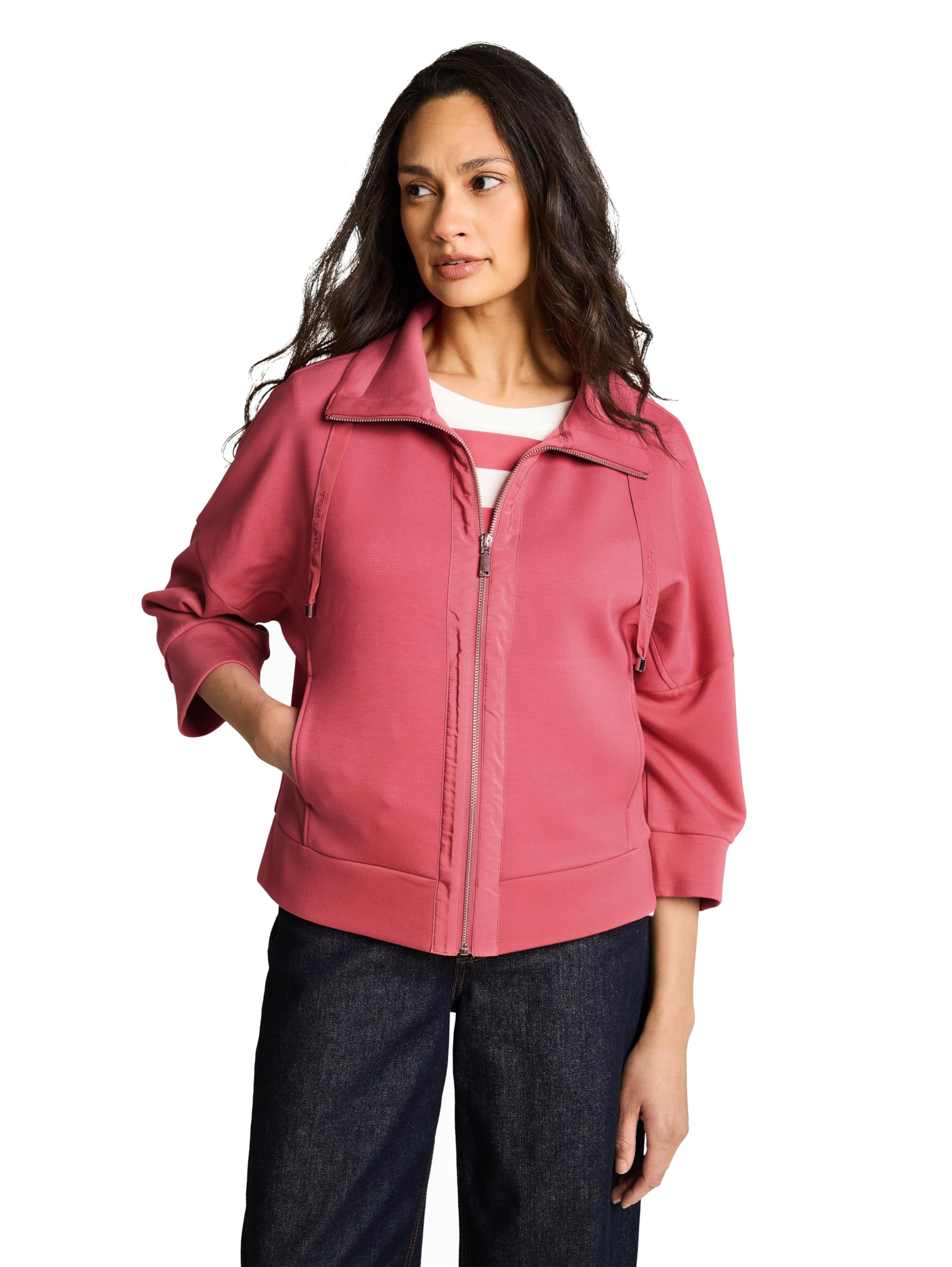 Tom Tailor Damen Sweatjacke