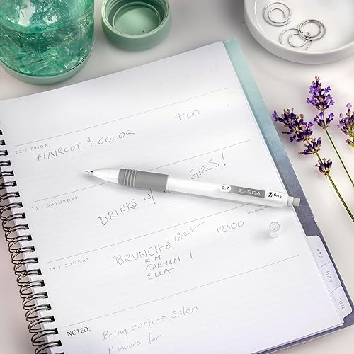 Vista 79 de Zebra Pen Z-Grip - Bolígrafo retráctil de punta media, 3/64 pulgadas, tinta negra, 12 unidades Surtido Moda A