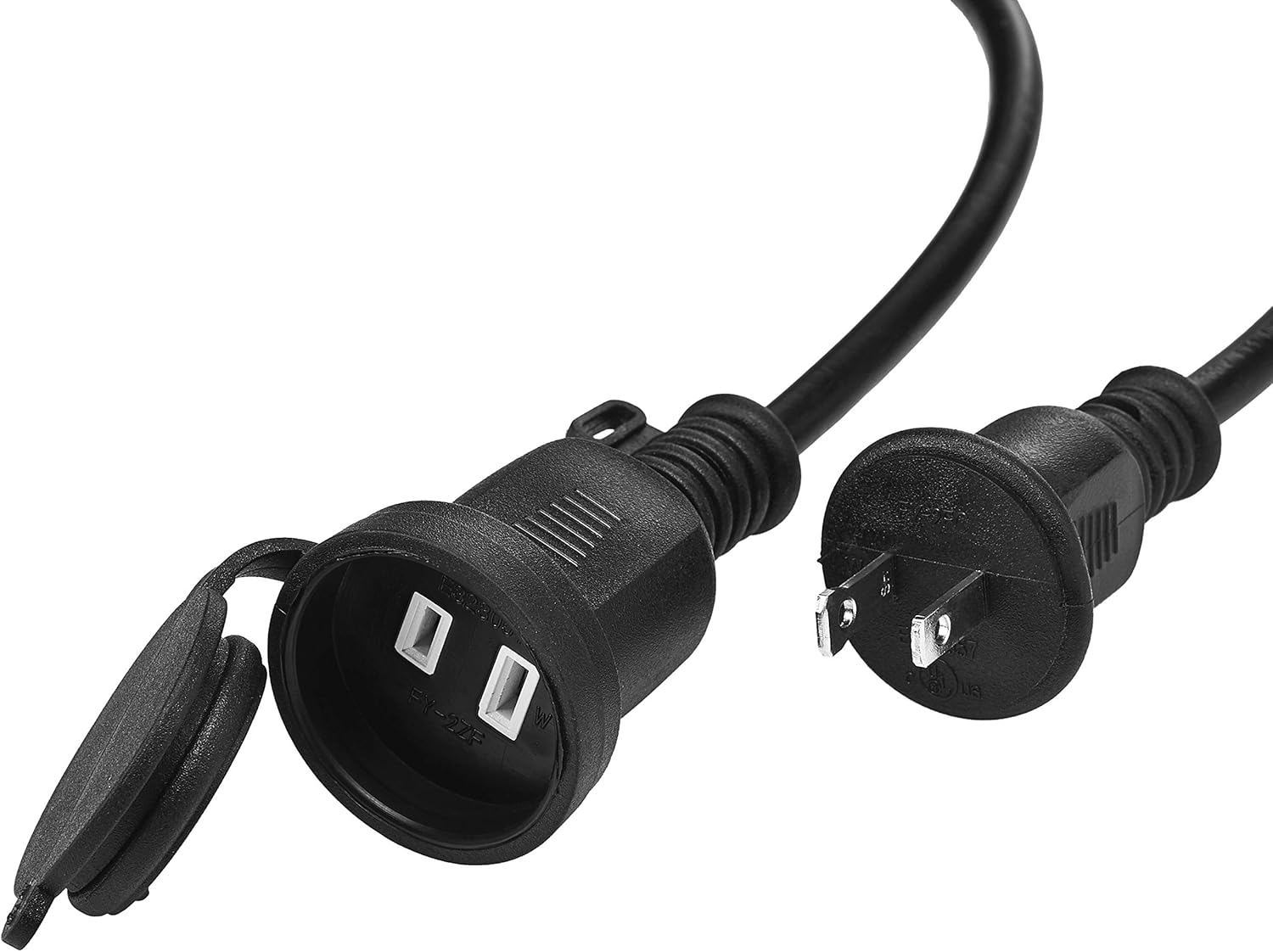  Basics 48-Foot LED Commercial Grade Outdoor String Lights with 16 Edison Style S14 LED Soft White Bulbs - Black Cord : Clothing, Shoes & Jewelry