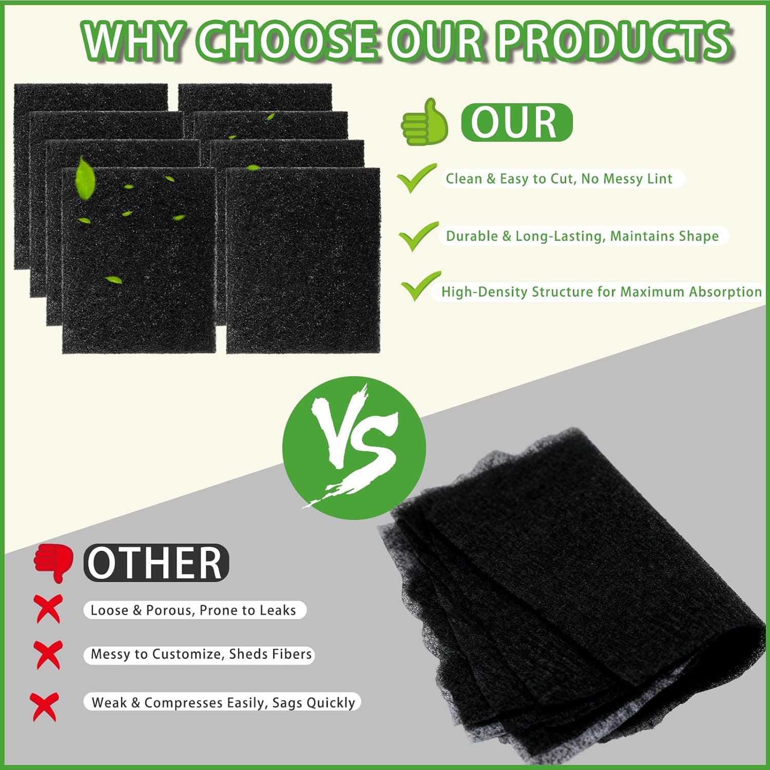 8 Pack Replacement Filter Compatible with Winix Air Purifier,Activated Carbon Pre Filters for Winix C545,Air Purifier Replacements for Filter S - Image 4