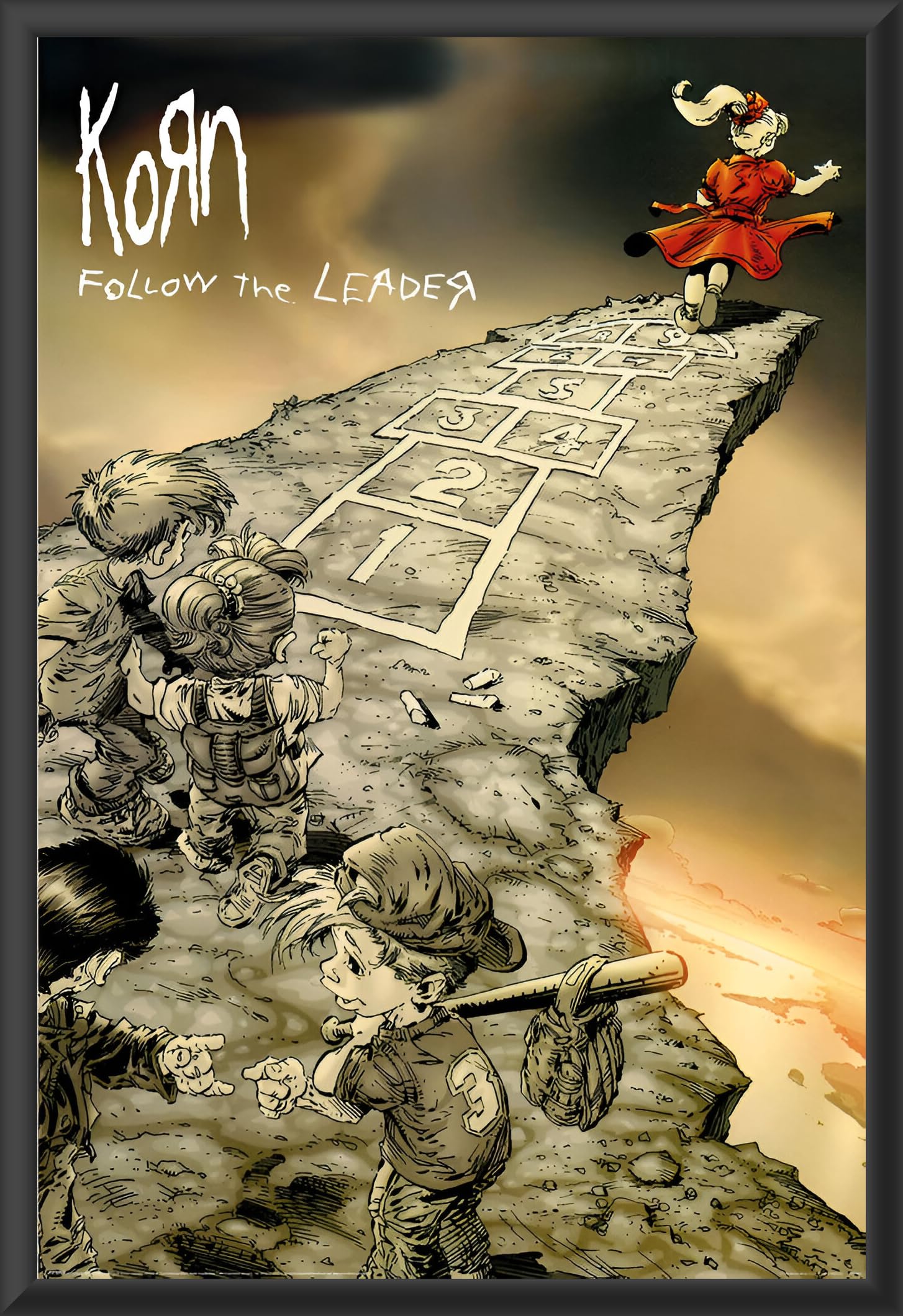 Amazon.com: BUY ART FOR LESS Officially Licensed Korn - Follow the