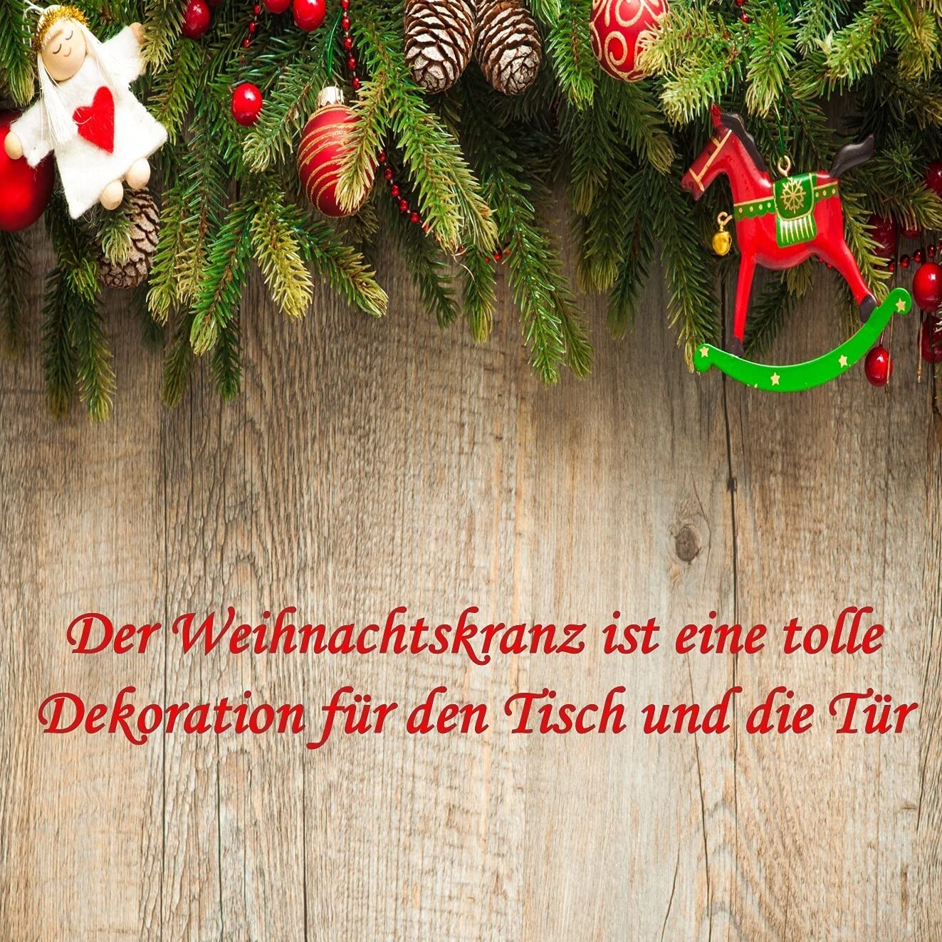 Ibenzoa® Eukalyptus-Kranz Voor De Deur, 46 Cm/18 Zoll Groen Lente Summer Kranz Realistische Kunstmatige Kleine Deurkranz Decoratie Voor Boerderij