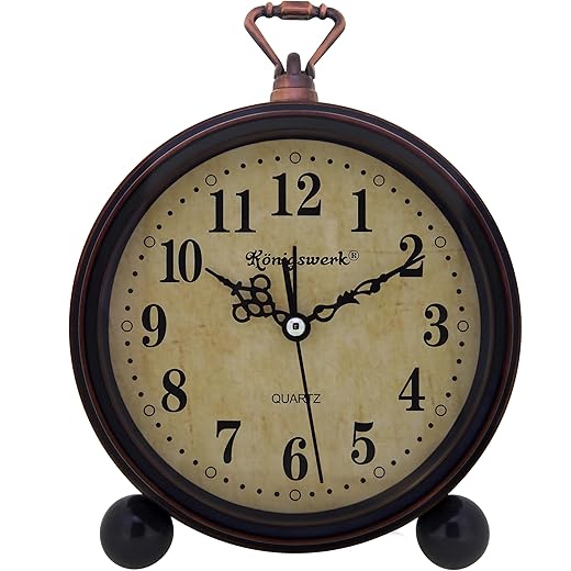 Vintage Silent Desk Clock