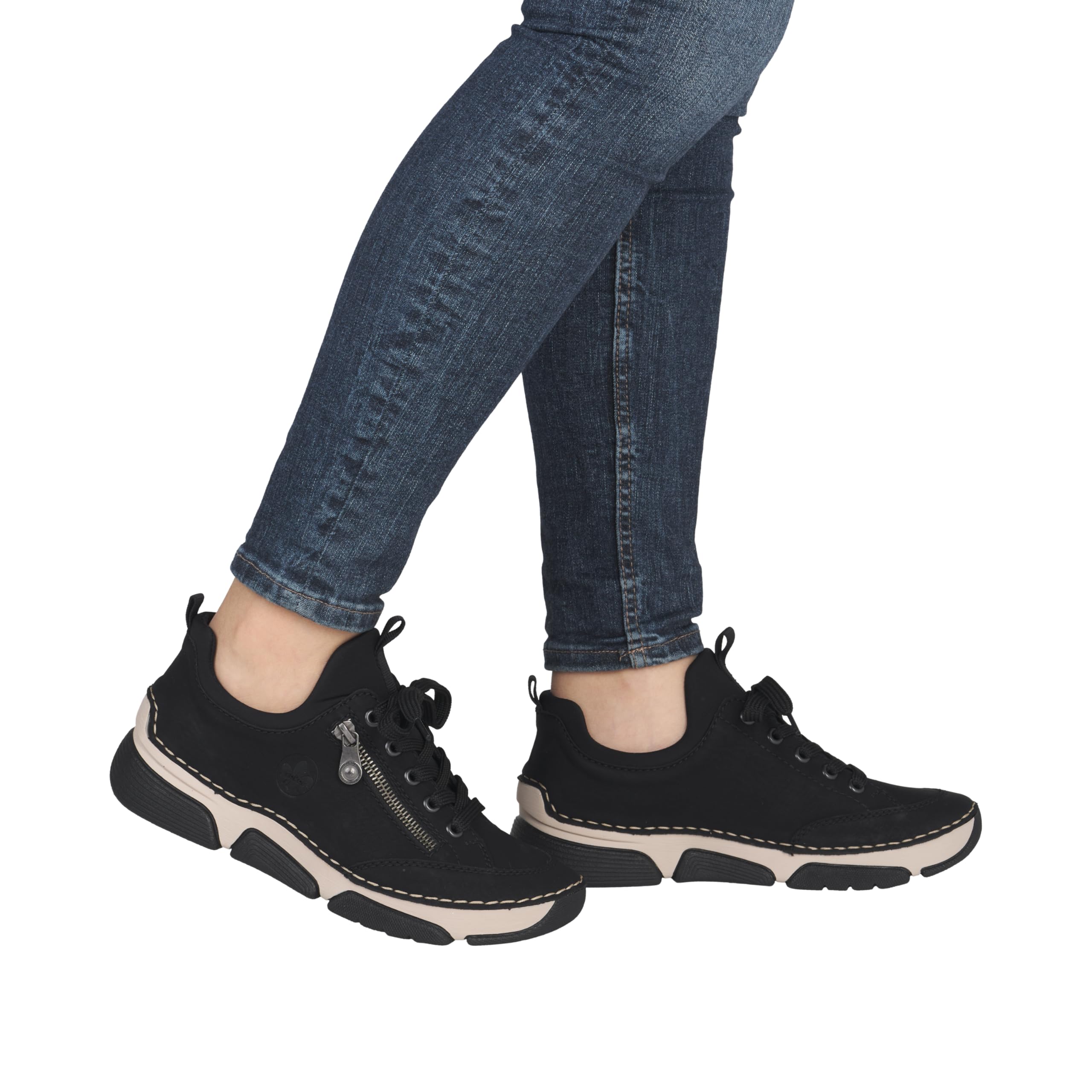 Rieker Femme Baskets 45913, Dame Chaussures à Enfiler