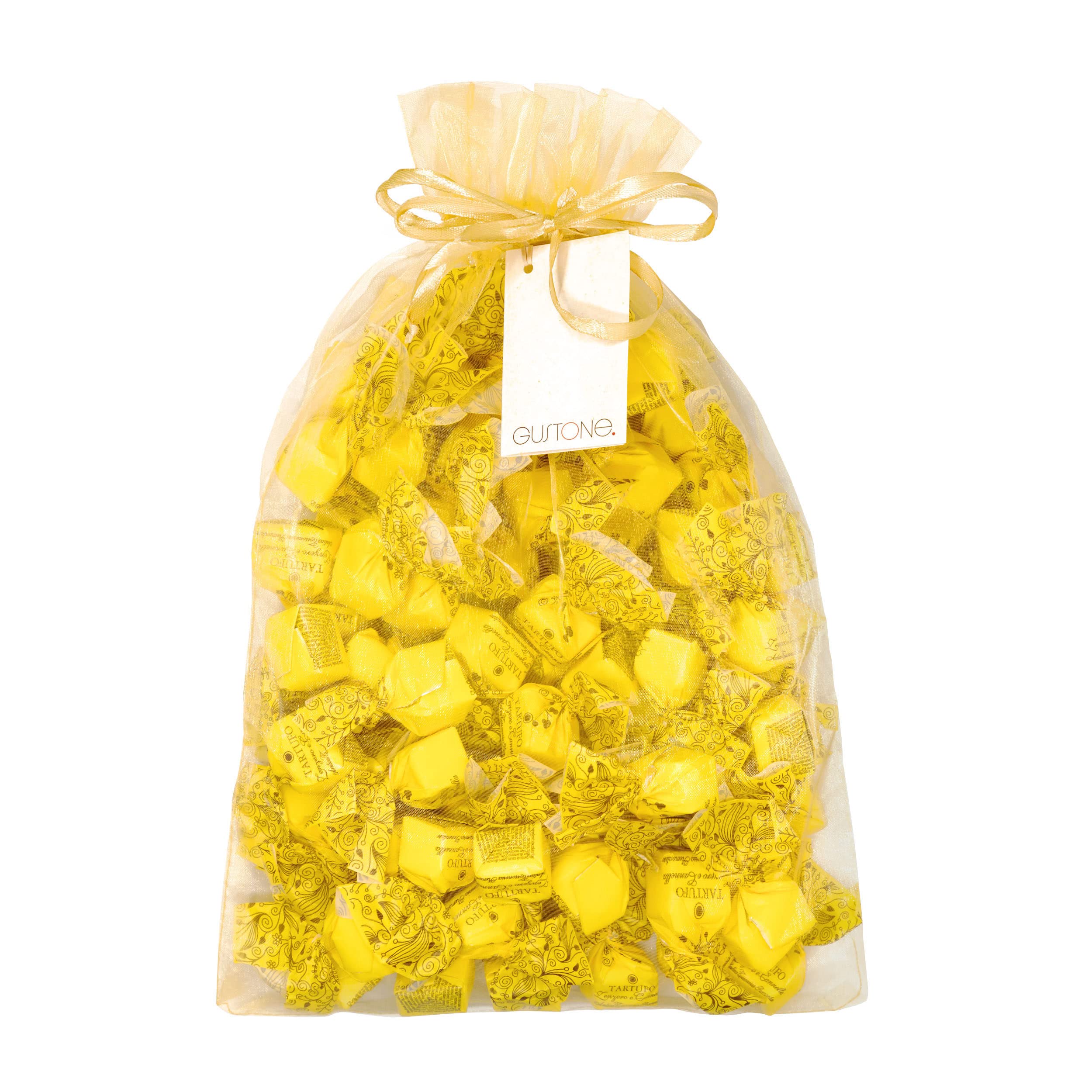 GUSTONE. Tartufi Dolci Zenzero e Cannella Antica Torroneria Piemontese 1kg | Trüffel-Praline Zartbitterschokolade Ingwer Zimt, Schokoladentrüffel, über 135 Jahre Erfahrung, glutenfrei