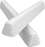 Vista 1 de YENING Parachoques de cama de bebé para niños pequeños, riel de protección de cama de espuma para cama de niños pequeños, parachoques para cama Gris