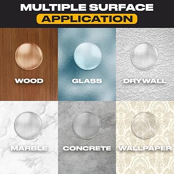 ProStoppr Door Stoppers - Medium 2 (6 Pack) - Strong Adhesive Backing