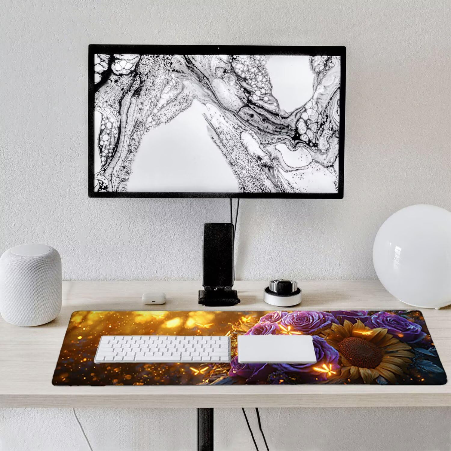 Podkładka pod mysz do gier, 1400 x 600 mm XXL Podkładka pod mysz do gier, duża, antypoślizgowa, wodoodporna, iExtended długa podkładka pod mysz do klawiatury XXL, akcesoria biurowe, do gier, komputera