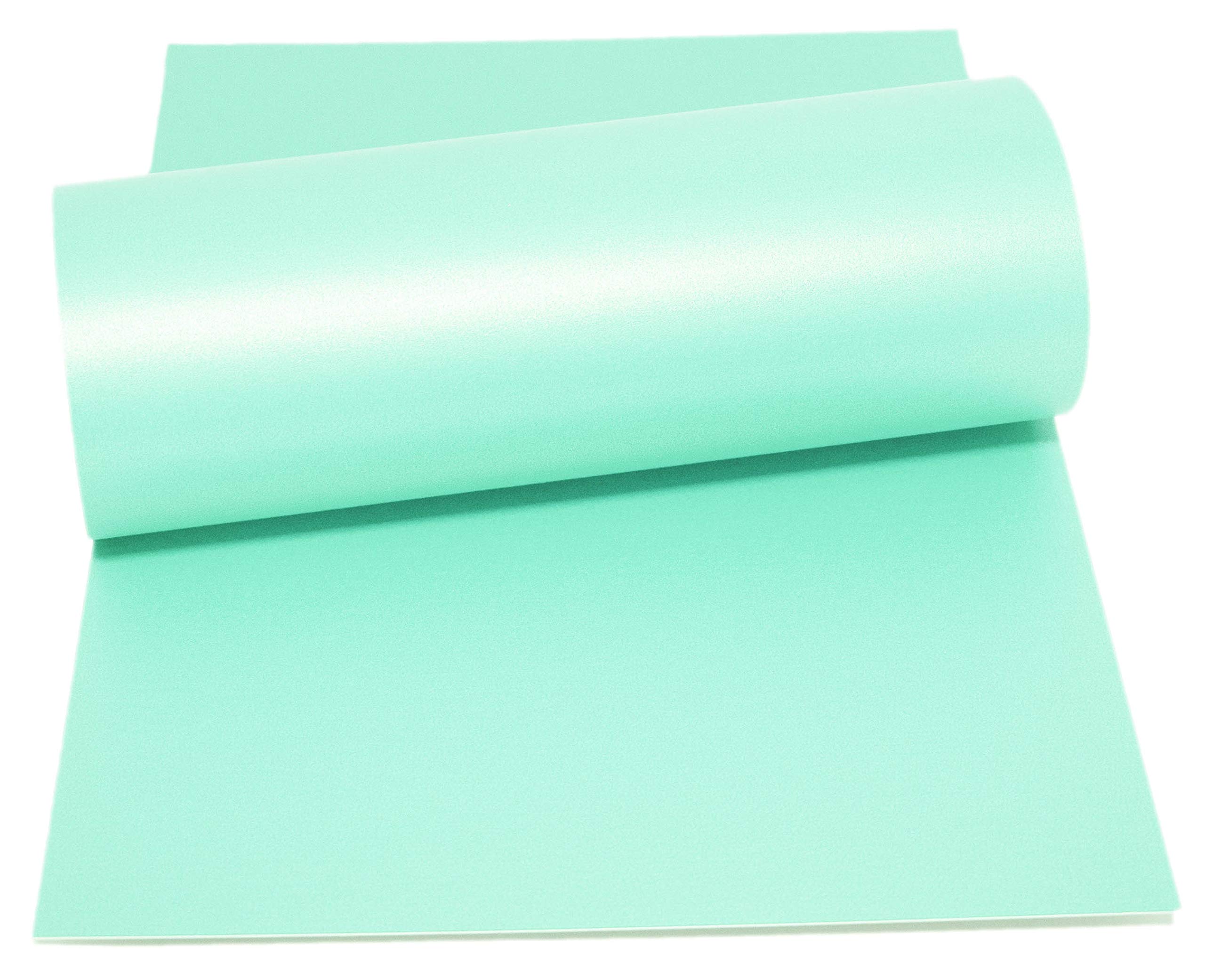 Mufira Pearlescent 300gsm Single Sided A4 Card 10 Pack Perfect for Art & Crafts & Card Making (Jade Green)