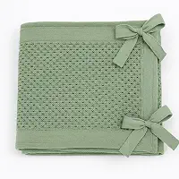 Tela Protetora de Berço Respirável 4 Lados Flow em Tricot de Algodão Sustentável Verde Oliva – Aime Baby