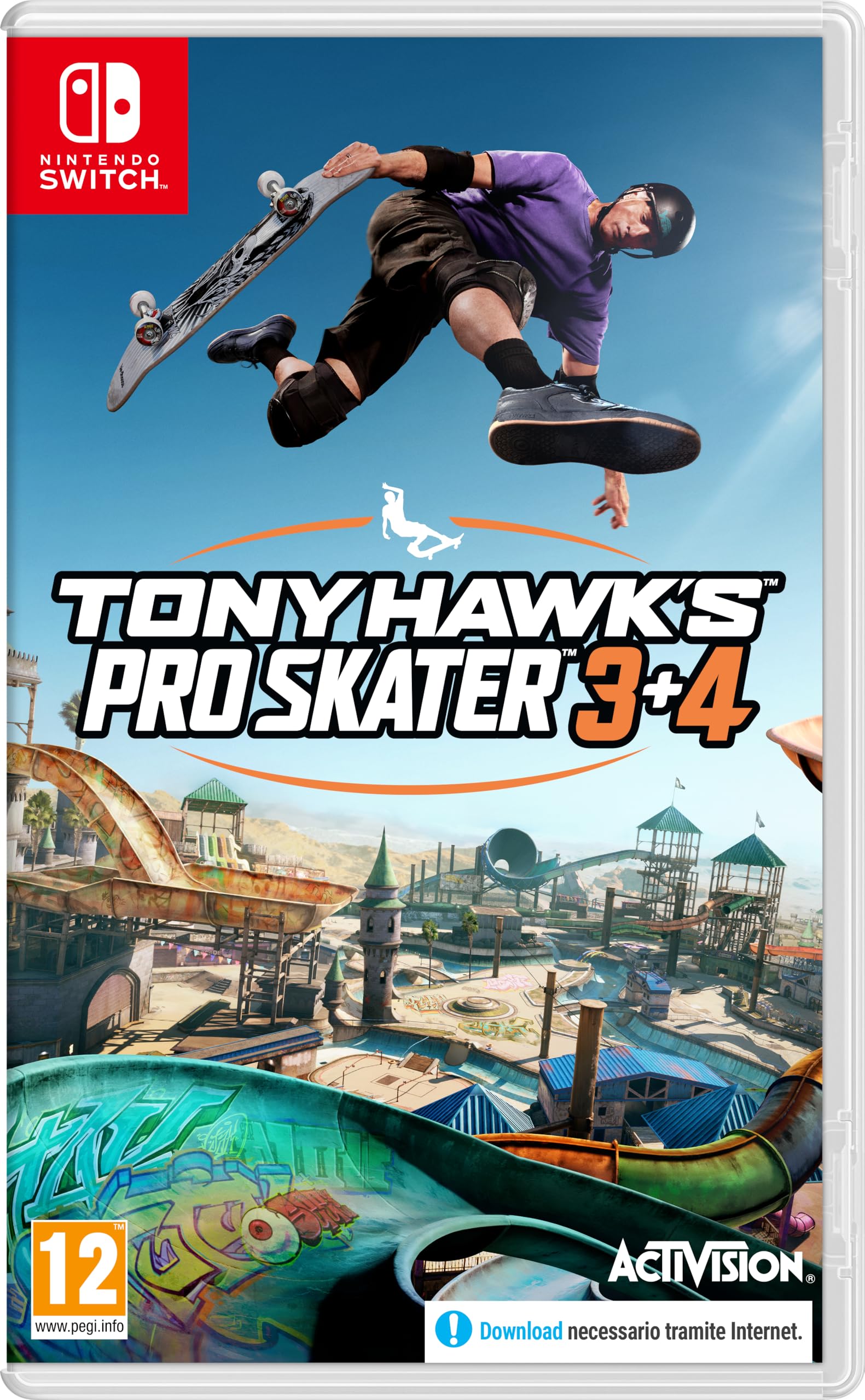 Nintendo - Tony Hawk's Pro Skater 3 + 4 - Nintendo Switch (disco)