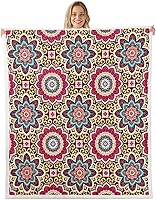 Vista 25 de Sunflower Throw Blanket,Dragonfly Animals Fleece Blanket for Bedroom Decor,Rustic Strawberry Fruit Flowers Super Soft Blankets for Sofa Couch for