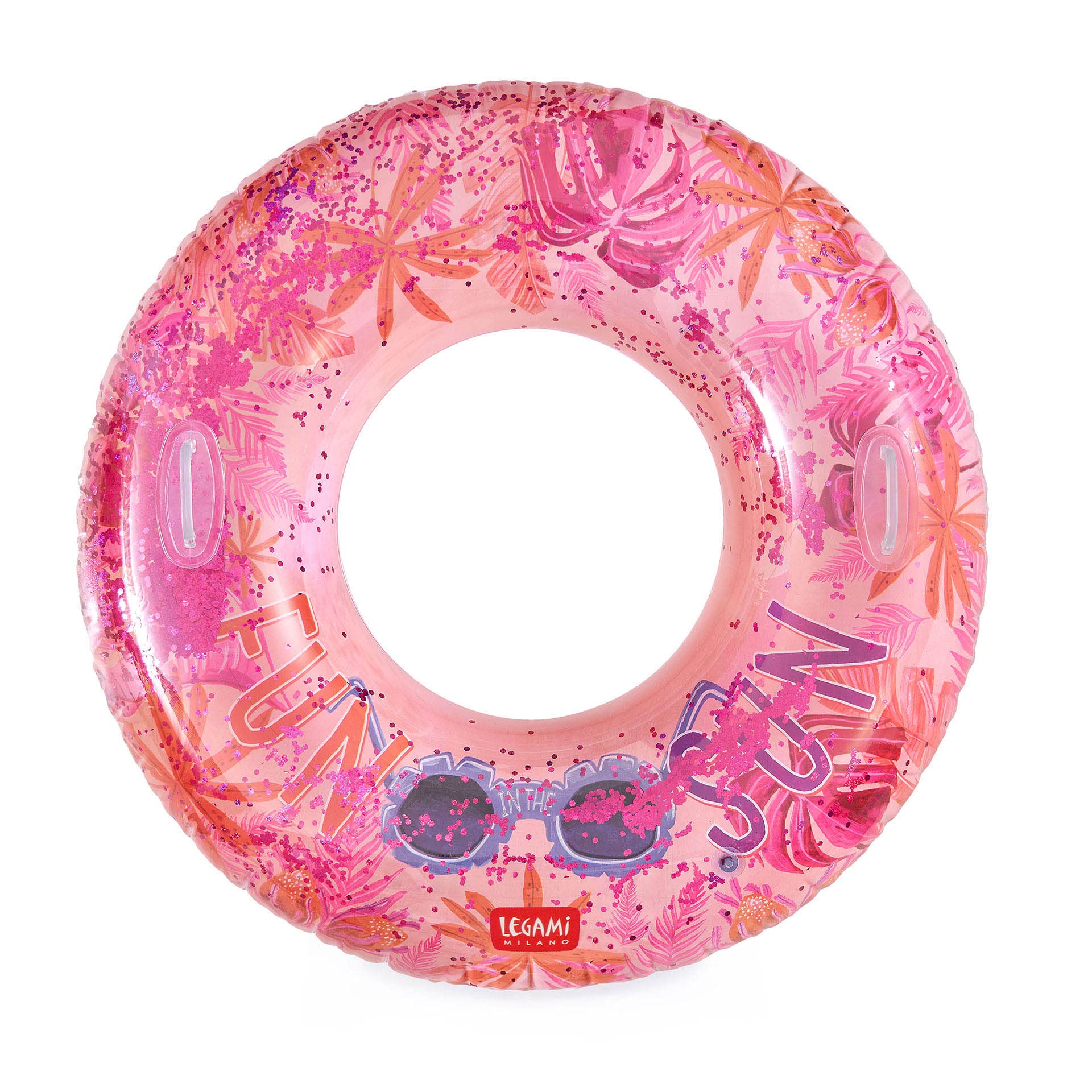 Legami Pool Ring, Maxi Ciambella Gonfiabile PER Piscina Gioventù Unisex, Tropical, Taglia unica
