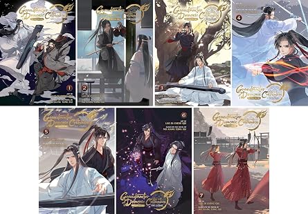 Grandmaster of Demonic Cultivation Mo DAO Zu Shi Series Vol. 1-7, 7 Books Collection Set, by Mo Xiang Tong XiuThe Comic / Manhua