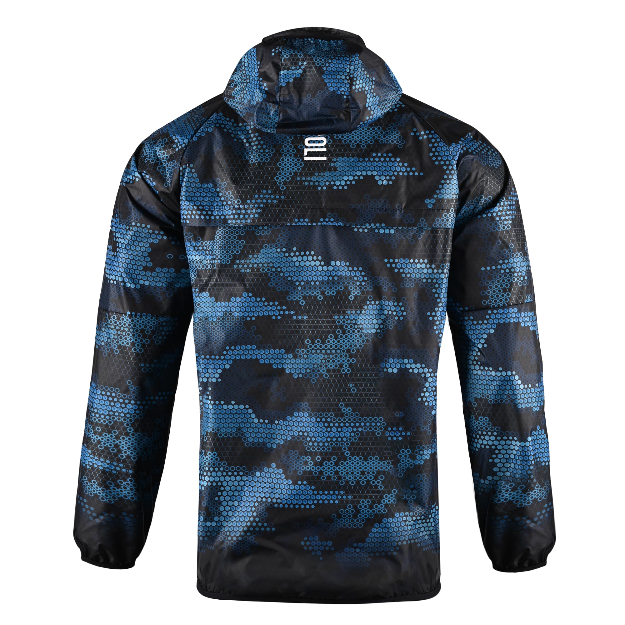 SSC NAPOLI Giacca Antivento, EA7 Prodotto Ufficiale, Softshell Calcio 2024/2025