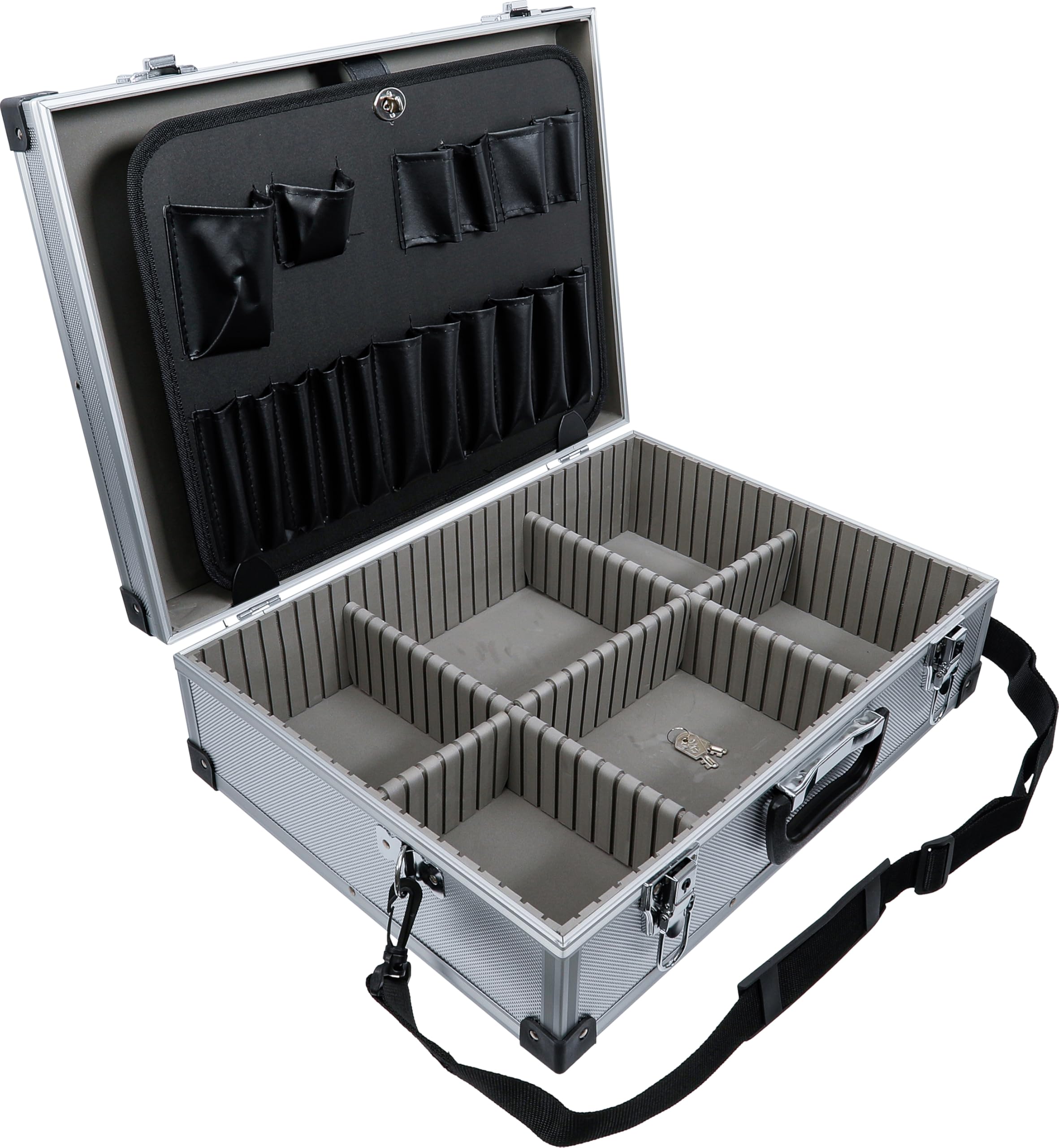 BGS 3304 | Caisse à outils aluminium | 460 x 340 x 150 mm