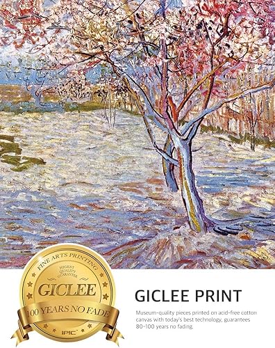 Vista 593 de DECORARTS - Almond Blossom Tree - Vincent Van Gogh Art Reproduction. Giclee Canvas Prints Wall Art for Home Decor 30x24