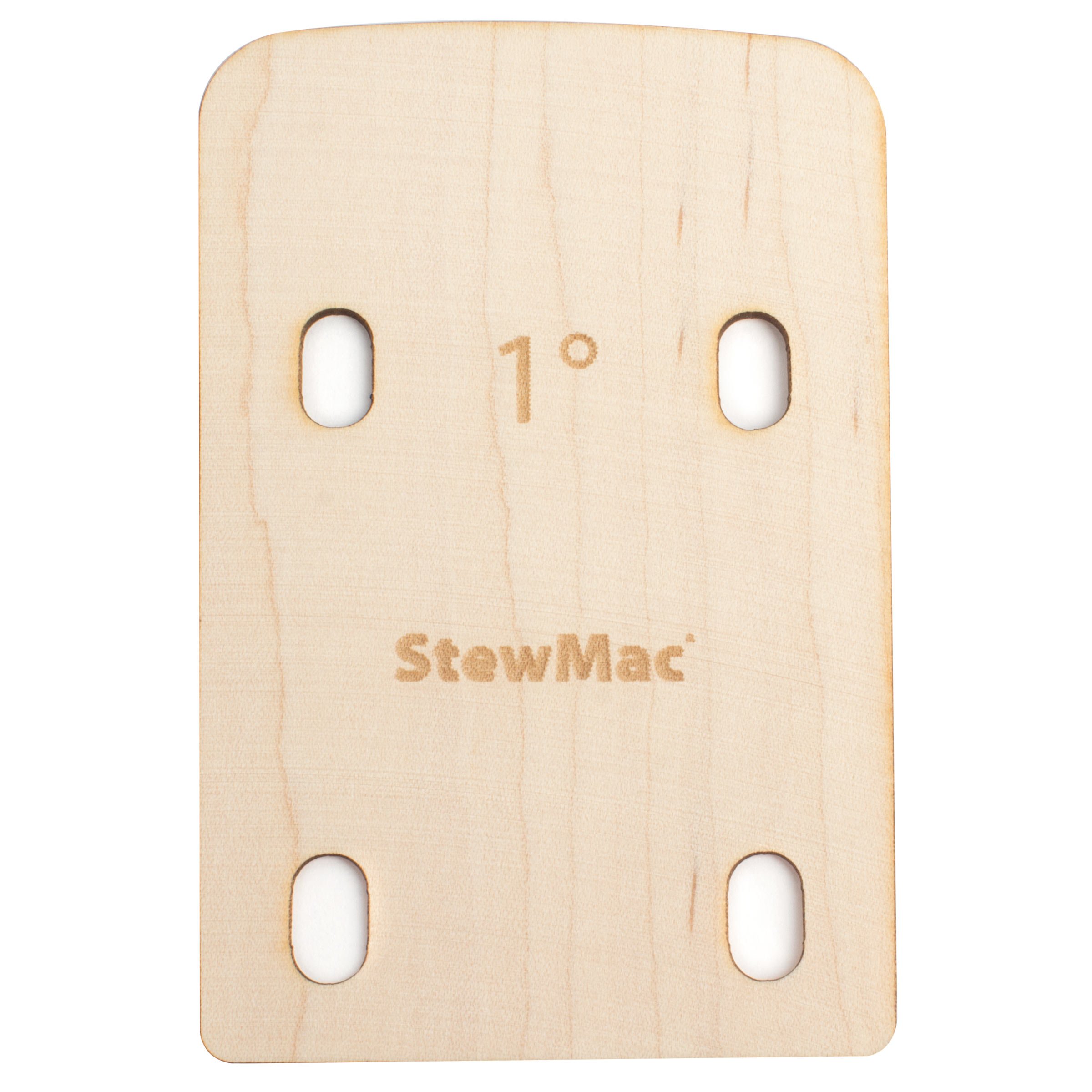 StewMac Cale de cou pour basse, formée, 1 degré