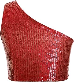 Amazon.com: Agoky Kids Girls Sparkle Sequin Camisole Dance