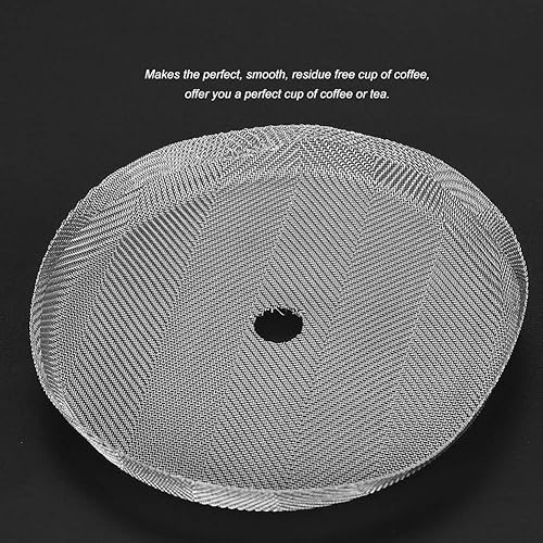 Miniatura 3 de Filtro de repuesto para prensa francesa, 5 unidades, 12 onzas, 4 tazas para cafeteras de prensa francesa, filtros de partículas de té y posos de