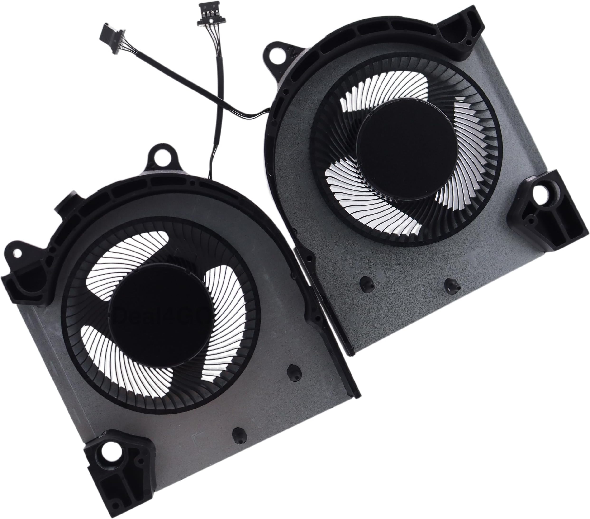Deal4GO 12v CPU GPU Graphics Cooling Fan Replacement for Dell G15 5510 with RTX 3050 3060 or G15 5511 5515 with RTX 3050 Graphics