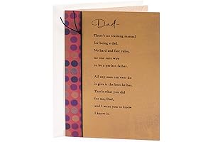 Hallmark Happy Birthday Dad Card from Daughter