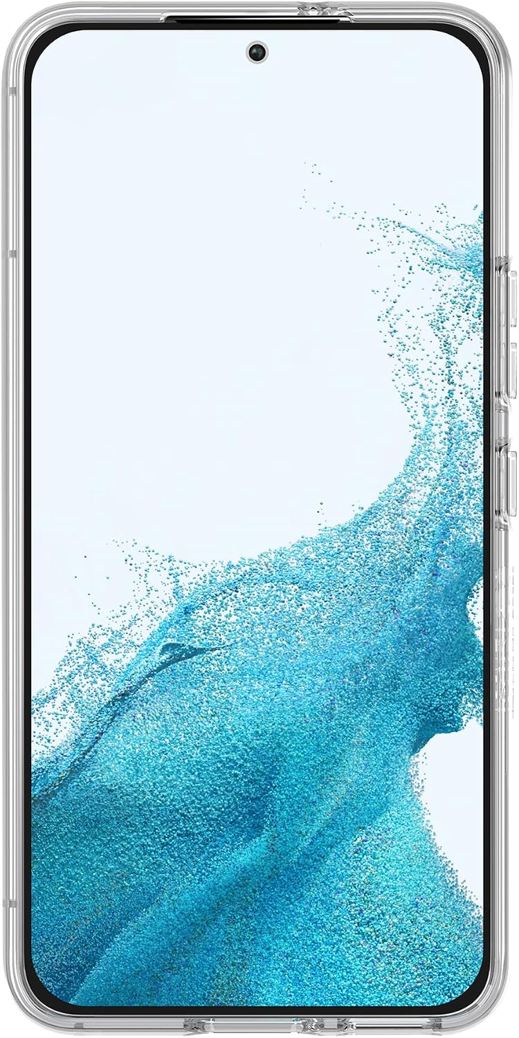 Tech21 Evo Lite Clear for Samsung Galaxy S22 – Transparent and Protective Phone Case with 8ft Multi-Drop Protection
