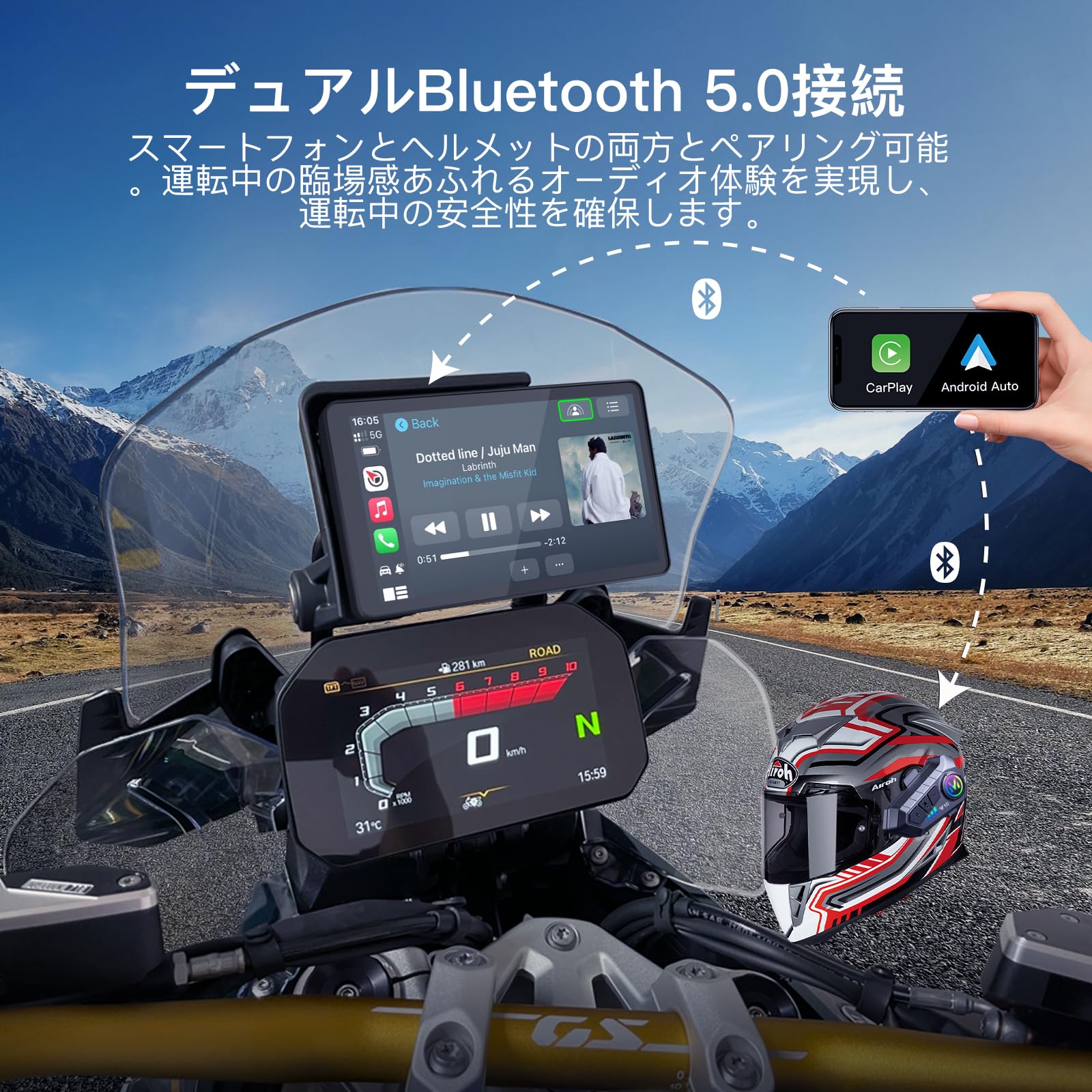 Amazon.co.jp: CARABC DB601 6インチタッチスクリーン（BMWモーター