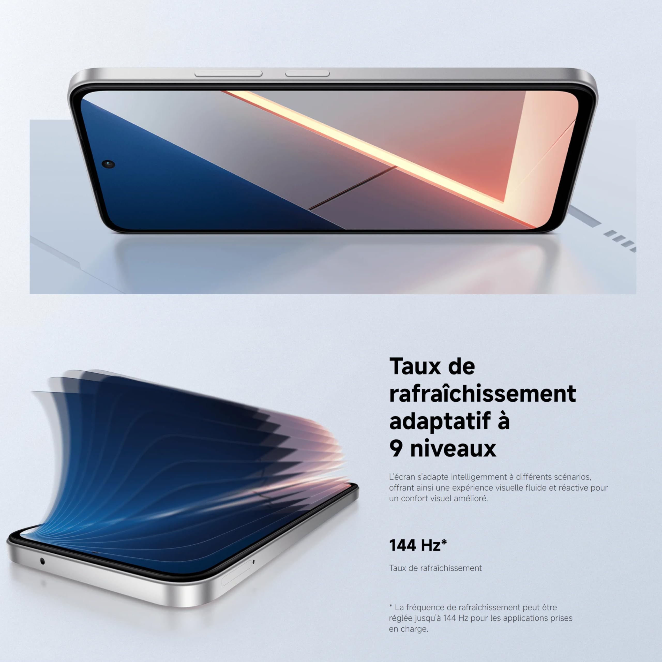 XIAOMI POCO M7, Smartphone 8+256 Go, écran FHD+ 144 Hz de 6,9 Pouces, Snapdragon 685, Double caméra AI 50 MP, 7000 mAh, Argent, Chargeur Non Inclus (Version Française + 2 Ans de Garantie)
