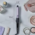 Remington Anti-Static 1-Inch Clipped Curling Iron with Titanium Protection, Fast Heat-Up, Ceramic Barrel for Soft Classic Curls & Defined Waves, Auto Shut-Off