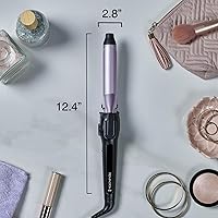 Vista 8 de Remington Anti-Static 1-Inch Clipped Curling Iron with Titanium Protection, Fast Heat-Up, Ceramic Barrel for Soft Classic Curls & Defined Waves