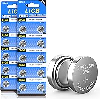 Vista 1 de LiCB 20 Pack SR927SW 395 399 AG7 Battery 1.5V Watch