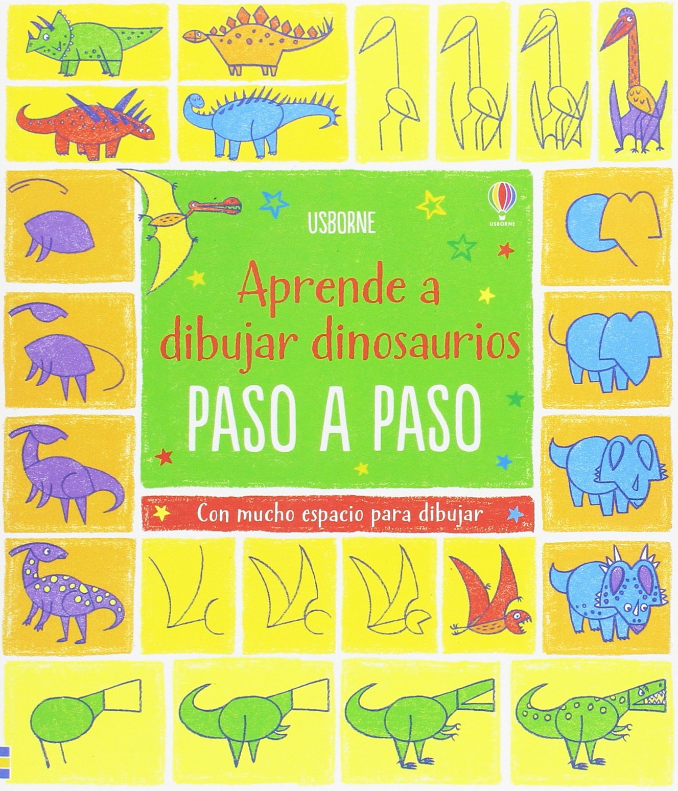 Dibujo dinosaurios paso a paso (SIN COLECCION)