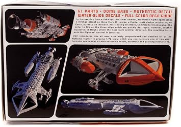 MPC Space: 1999 Hawk Mk IX 1:72 Scale Model Kit (MPC881)