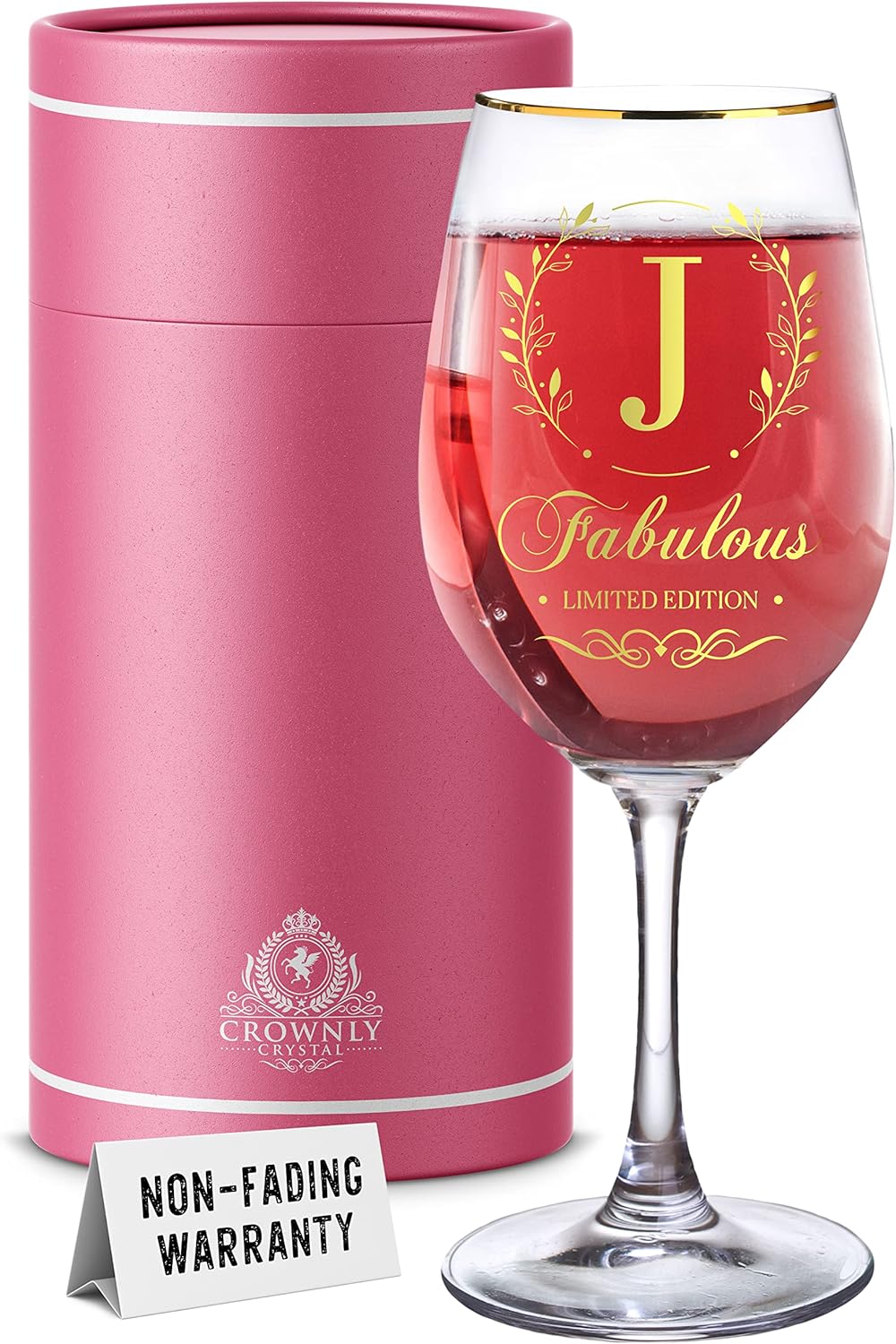 CROWNLY CRYSTAL® Cadeau Pour Soeur Personnalisée Cadeau Verres À Vin Cadeau Belle Soeur Cadeau