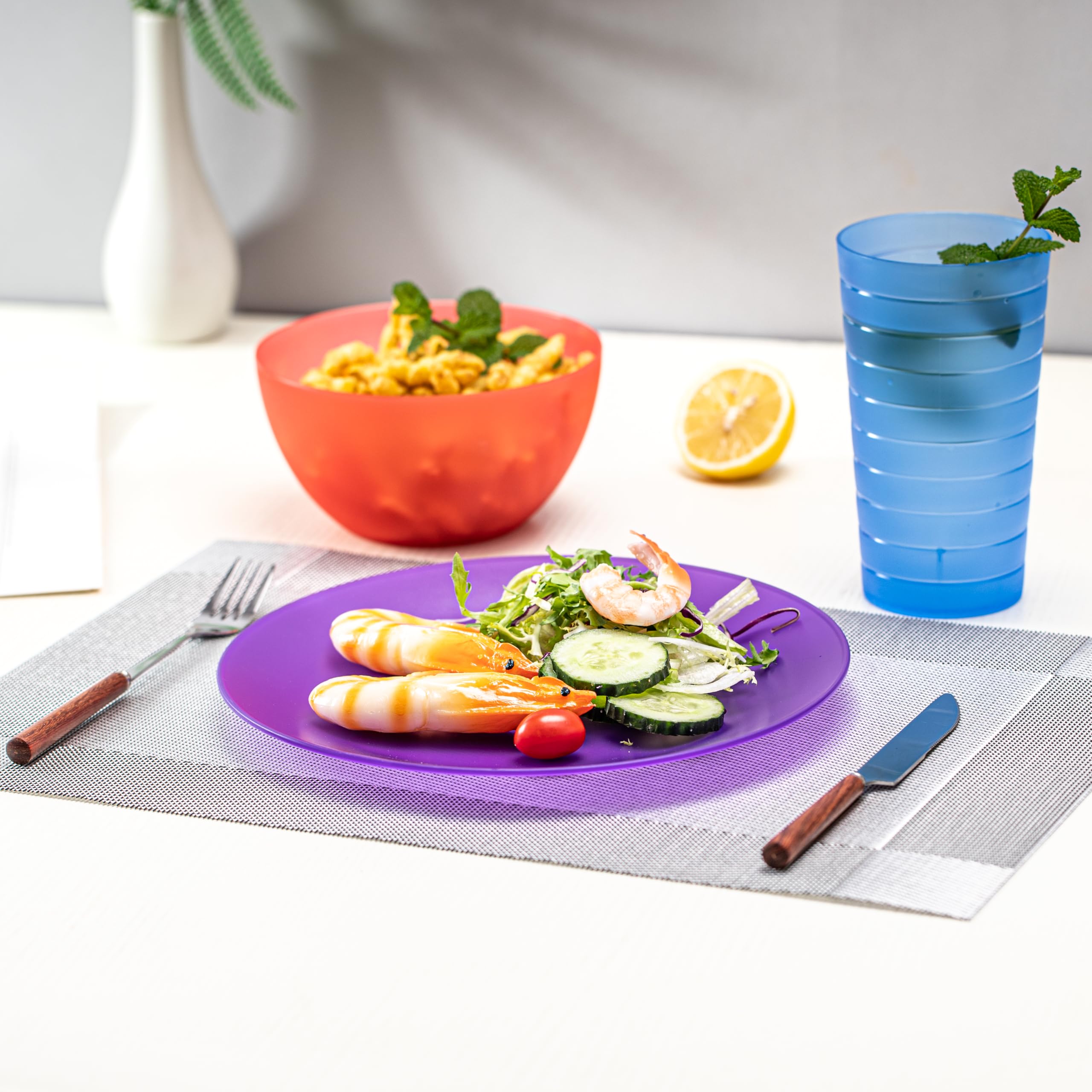 Amazon.co.jp: KX-WARE プラスチックボウル 12個セット - 壊れない 再